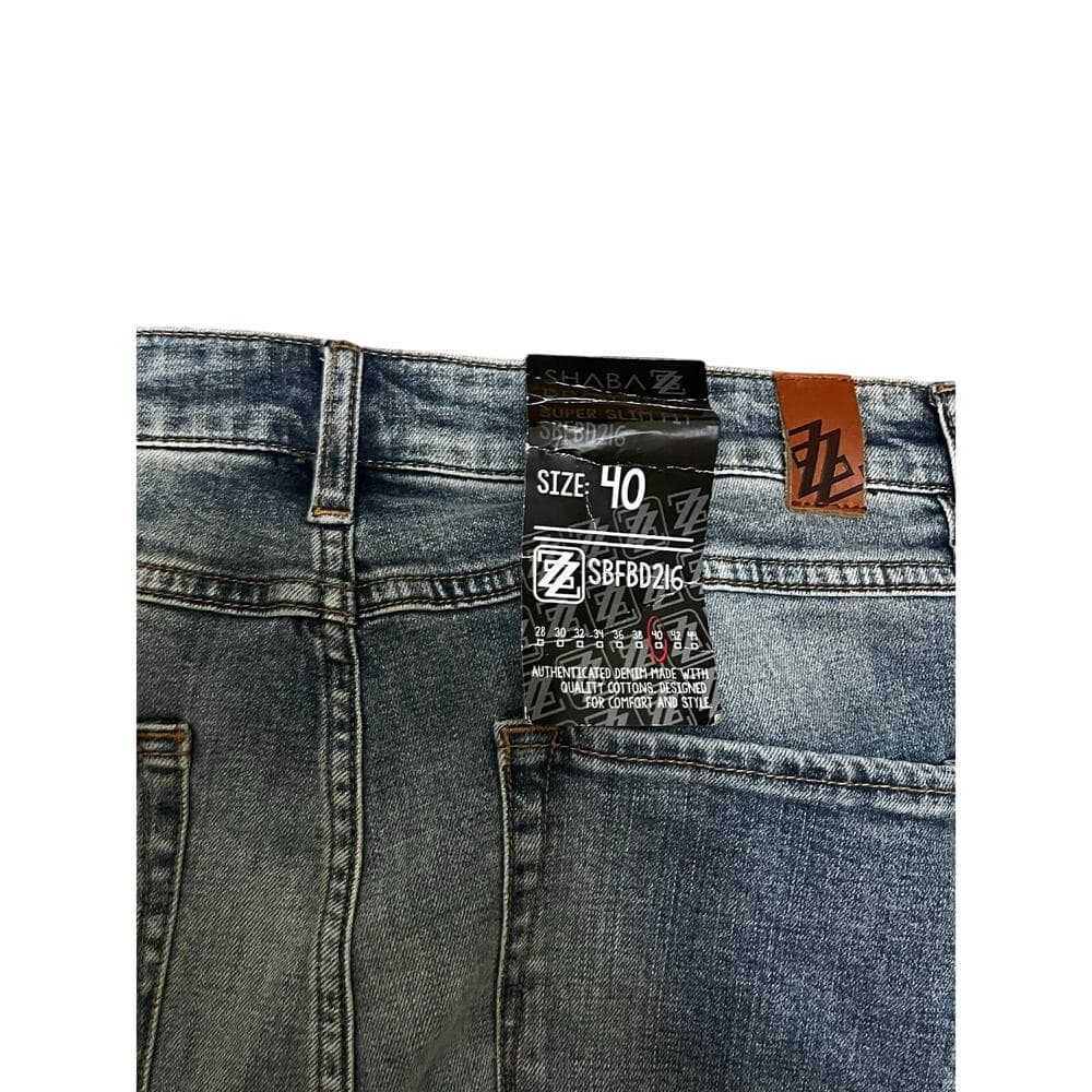 Shabaz Brothers Men’s Light Blue Jeans Size 40 Brand New