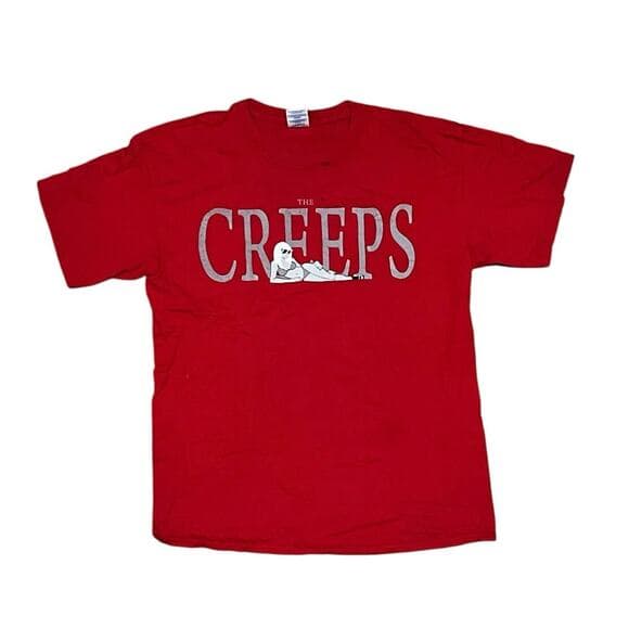 The Creep Red Men’s T-Shirt Size Large - Thumbnail 6