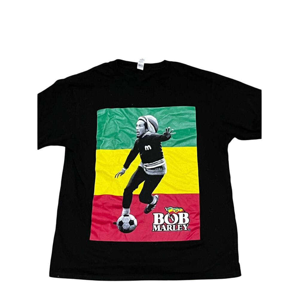 Bob Marley Black Men’s T-Shirt Size Medium