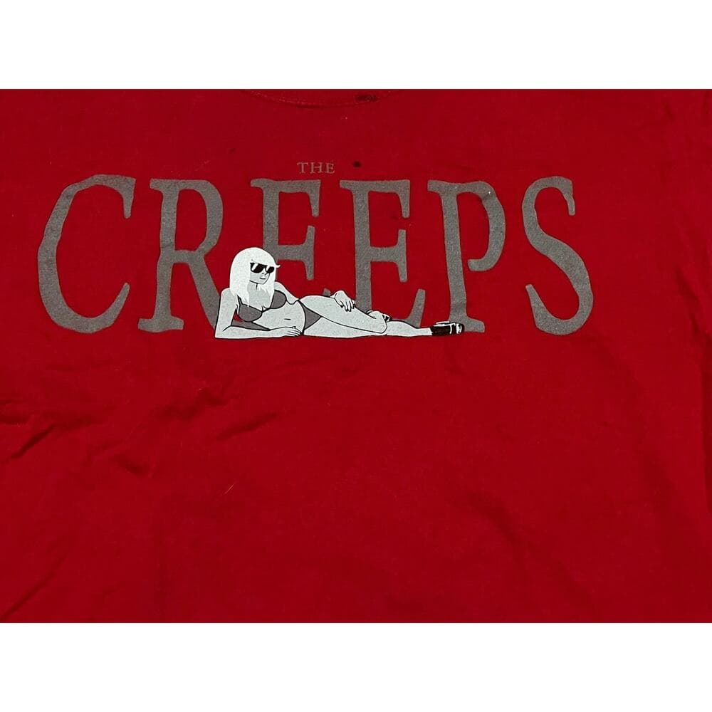 The Creep Red Men’s T-Shirt Size Large