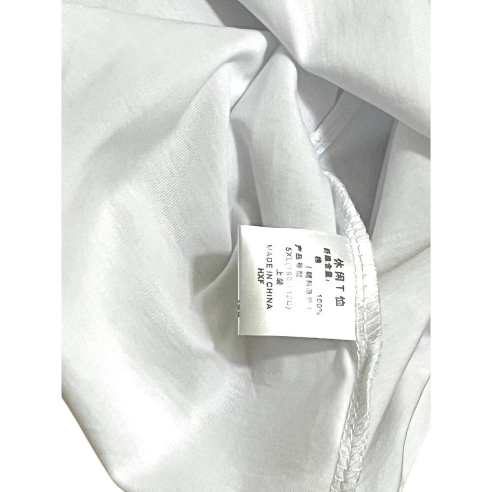 5XL Men’s White T-Shirt Brand New With Tags - Thumbnail 2