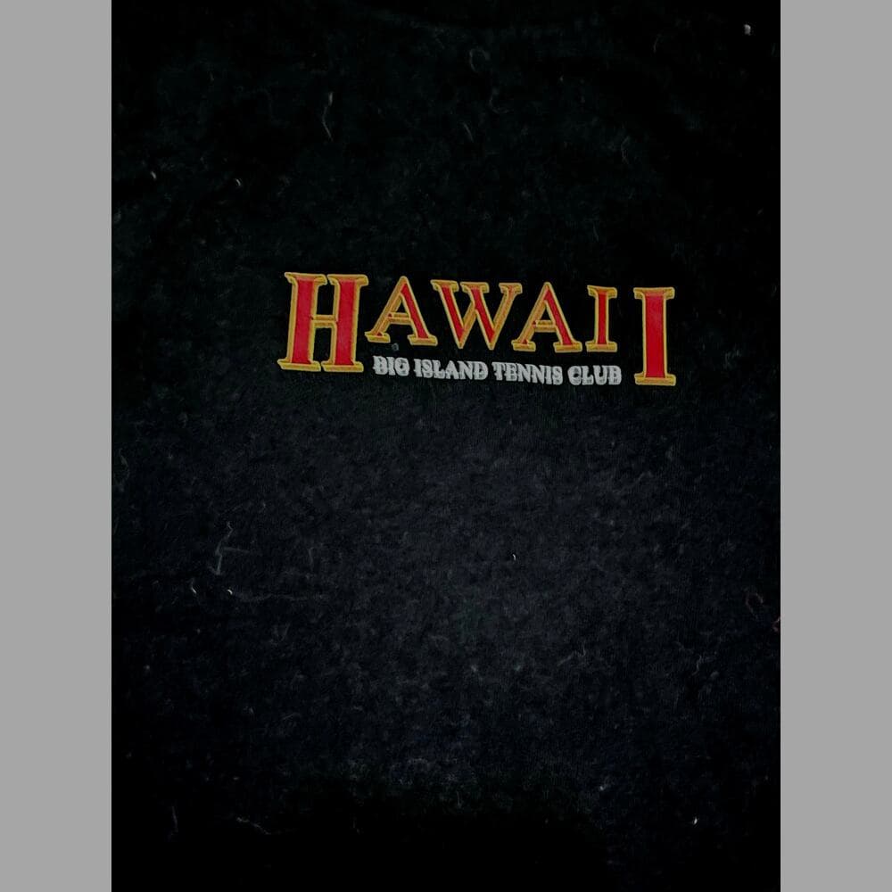 Old Navy Black Hawaii Big Island Tennis Club