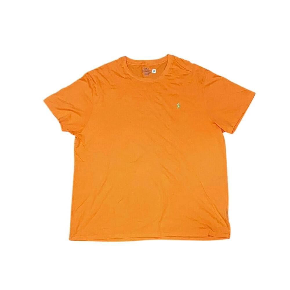 Polo Ralph Lauren Orange T-Shirt Size 2XB - 2XG - Thumbnail 7