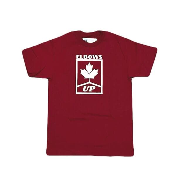 Elbows up T-shirt Red Size Small - Thumbnail 5