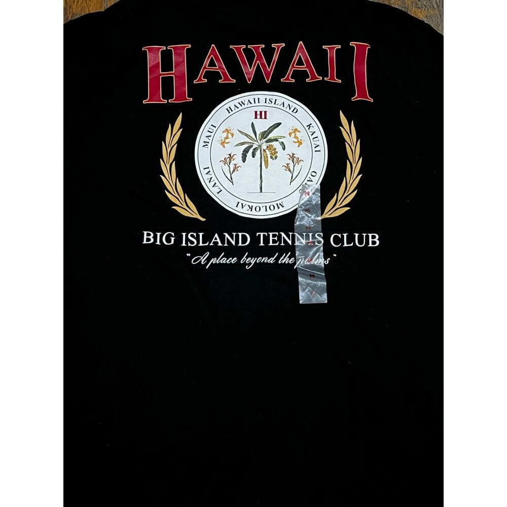 Old Navy Hawaii Big Island Tennis Club Size Medium - Thumbnail 5