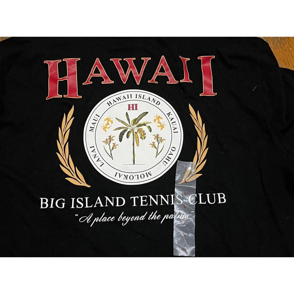 Old Navy Black Hawaii Big Island Tennis Club - Thumbnail 4