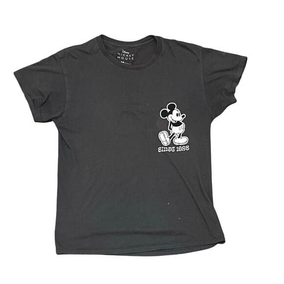 Mickey Mouse Since 1928 Gray Men’s T-Shirt Size Medium - Thumbnail 7