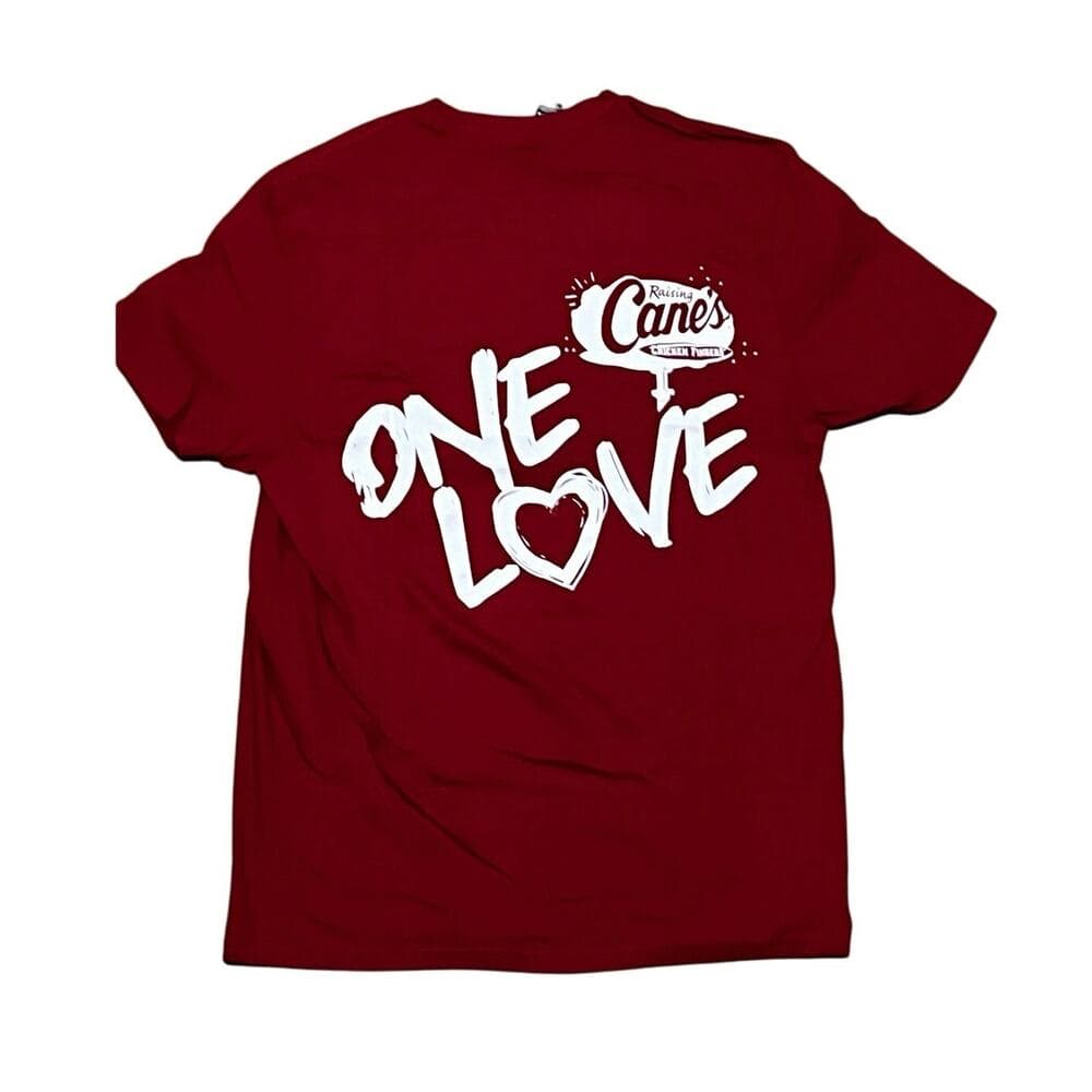 Rasing Canes One Love T-shirt Size Medium - Thumbnail 3