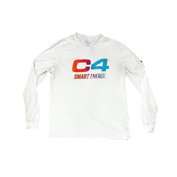 Nike C4 Smart Energy White Men’s Long Sleeve Size Large - Thumbnail 9