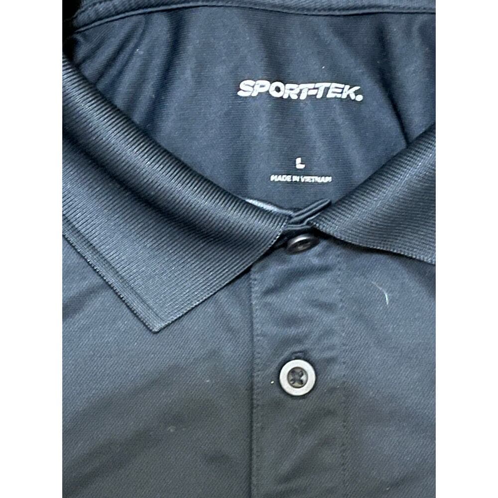 Sport-Tek C4 Men’s Coller Black Shirt Size Large In Great Condition - Thumbnail 2