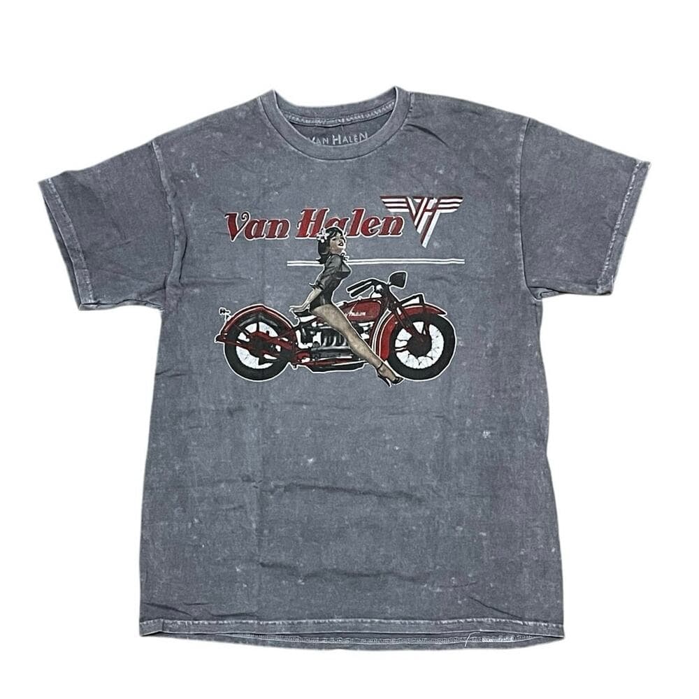 Van Halen Gray Men’s T-Shirt Size Large New With No Tags - Thumbnail 5