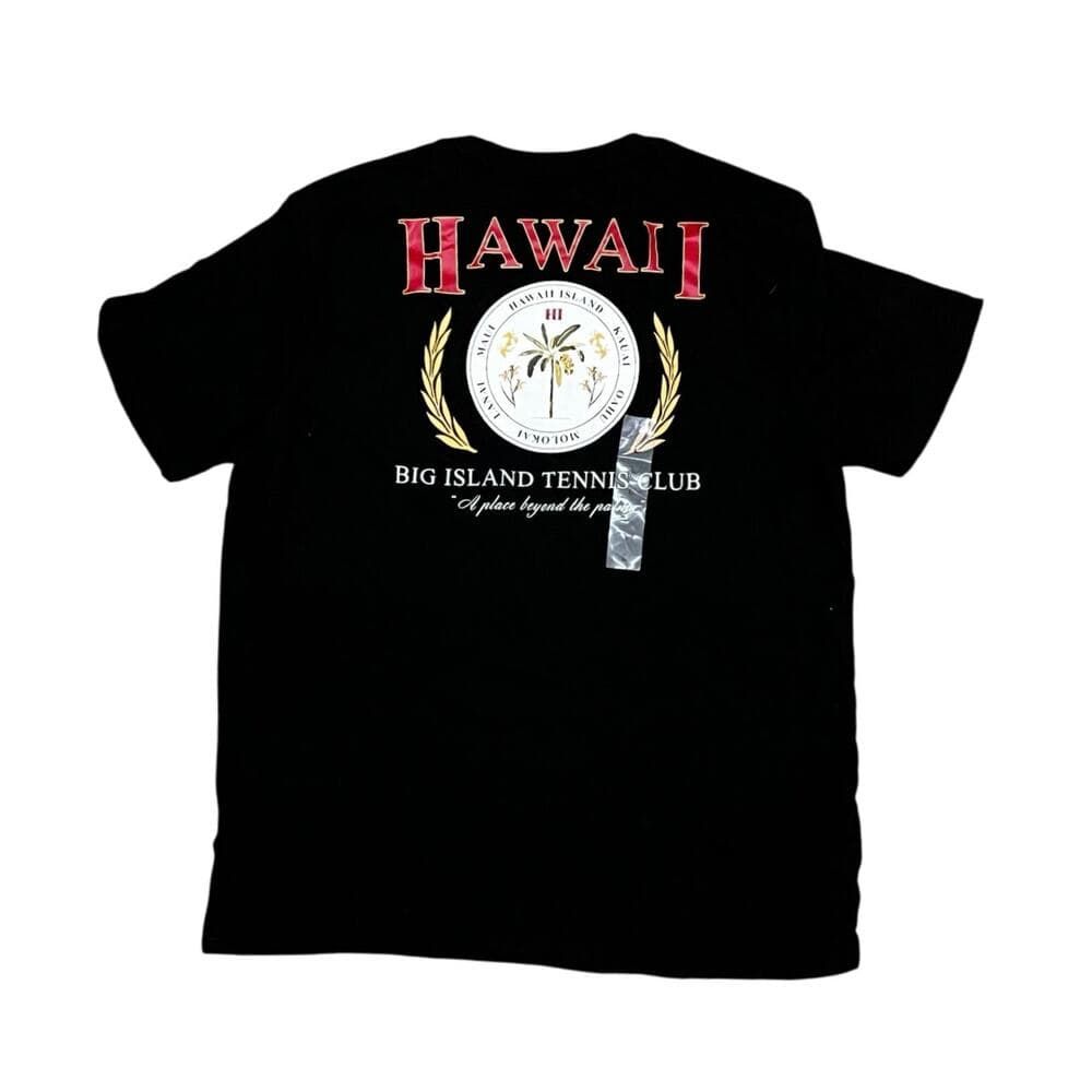 Old Navy Black Hawaii Big Island Tennis Club - Thumbnail 3