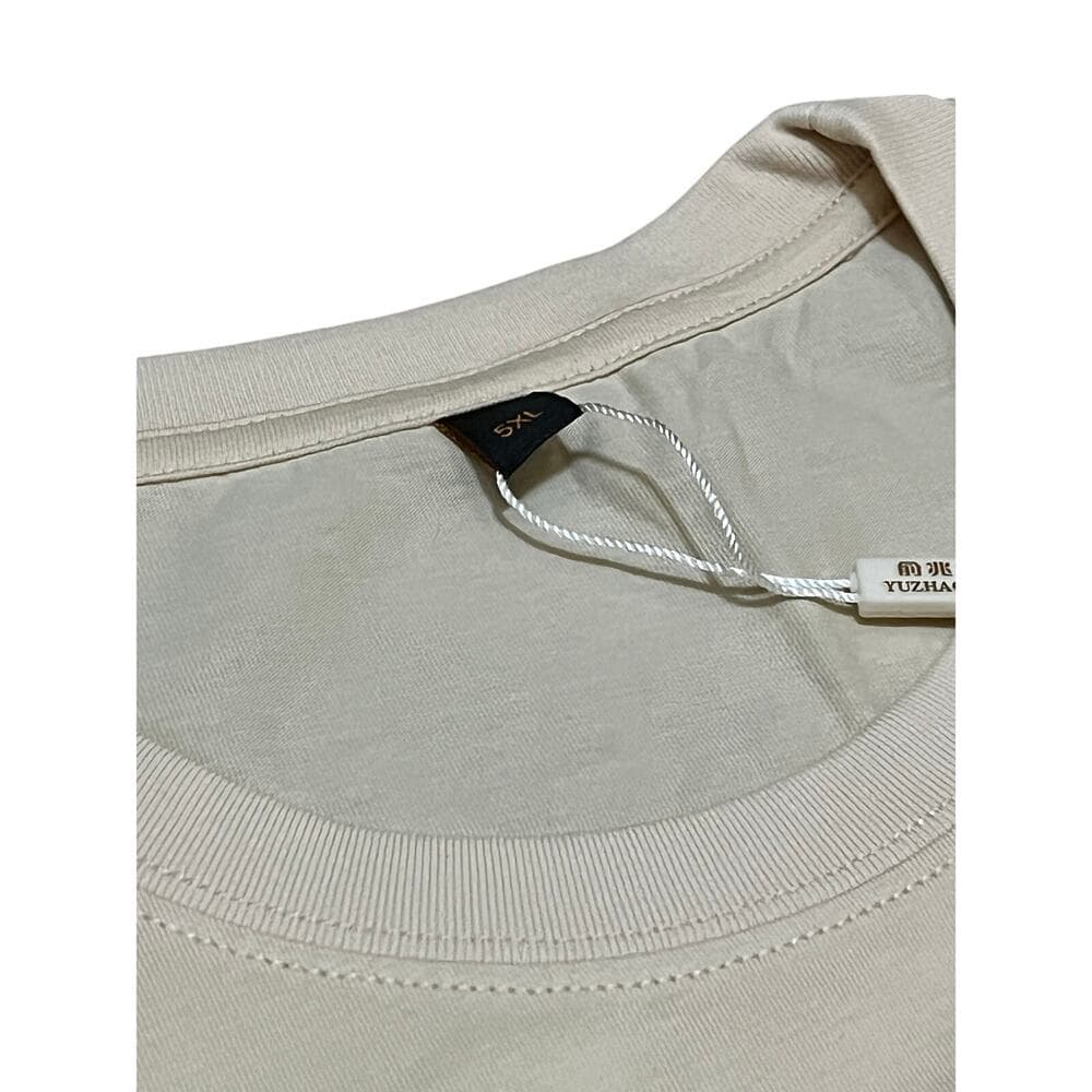 Love My Wife Beige Men’s T-Shirt 5XL - Thumbnail 2
