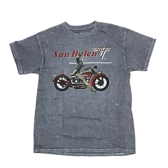 Van Halen Gray Men’s T-Shirt Size Large New With No Tags - Thumbnail 6