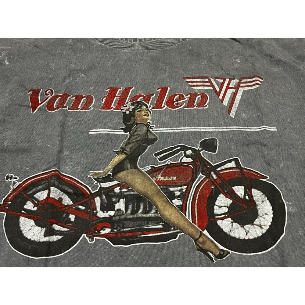 Van Halen Gray Men’s T-Shirt Size Large New With No Tags - Thumbnail 2