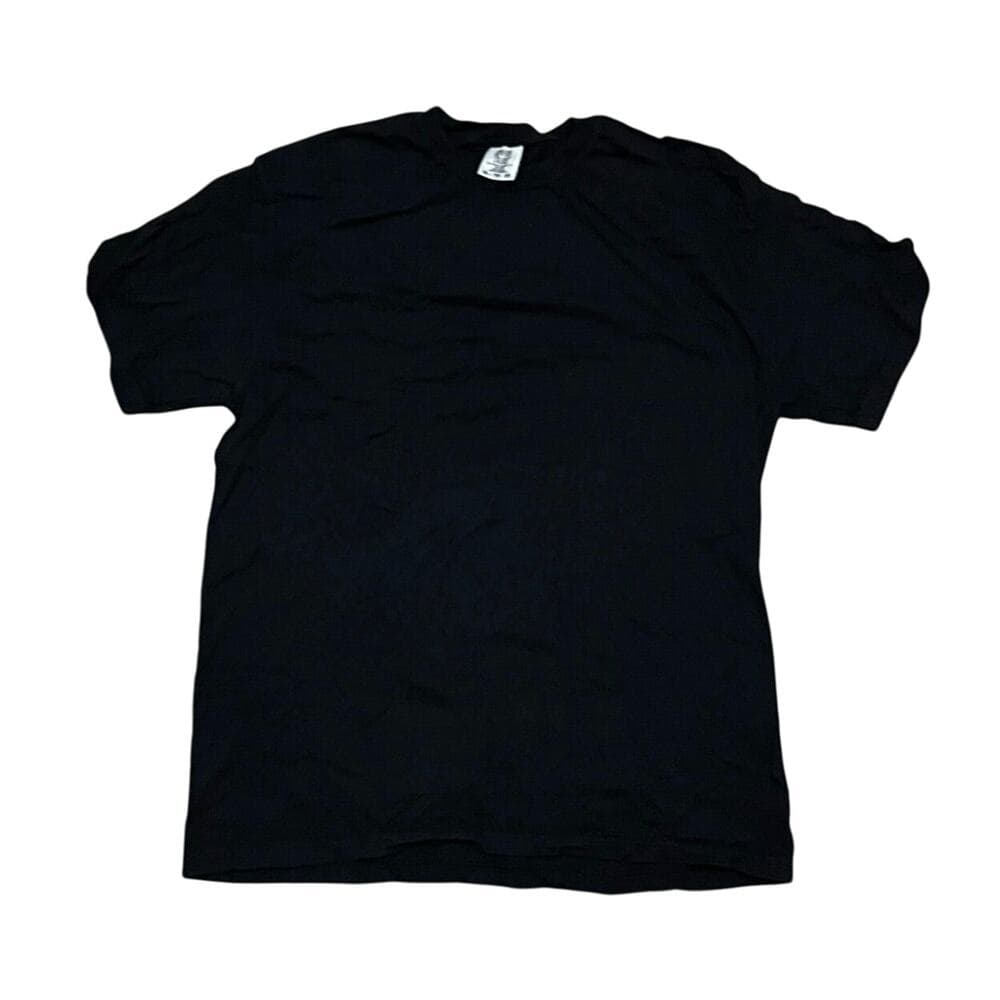 Comfort Colors Plain Black Men’s T-Shirt Size X-Large - Thumbnail 5
