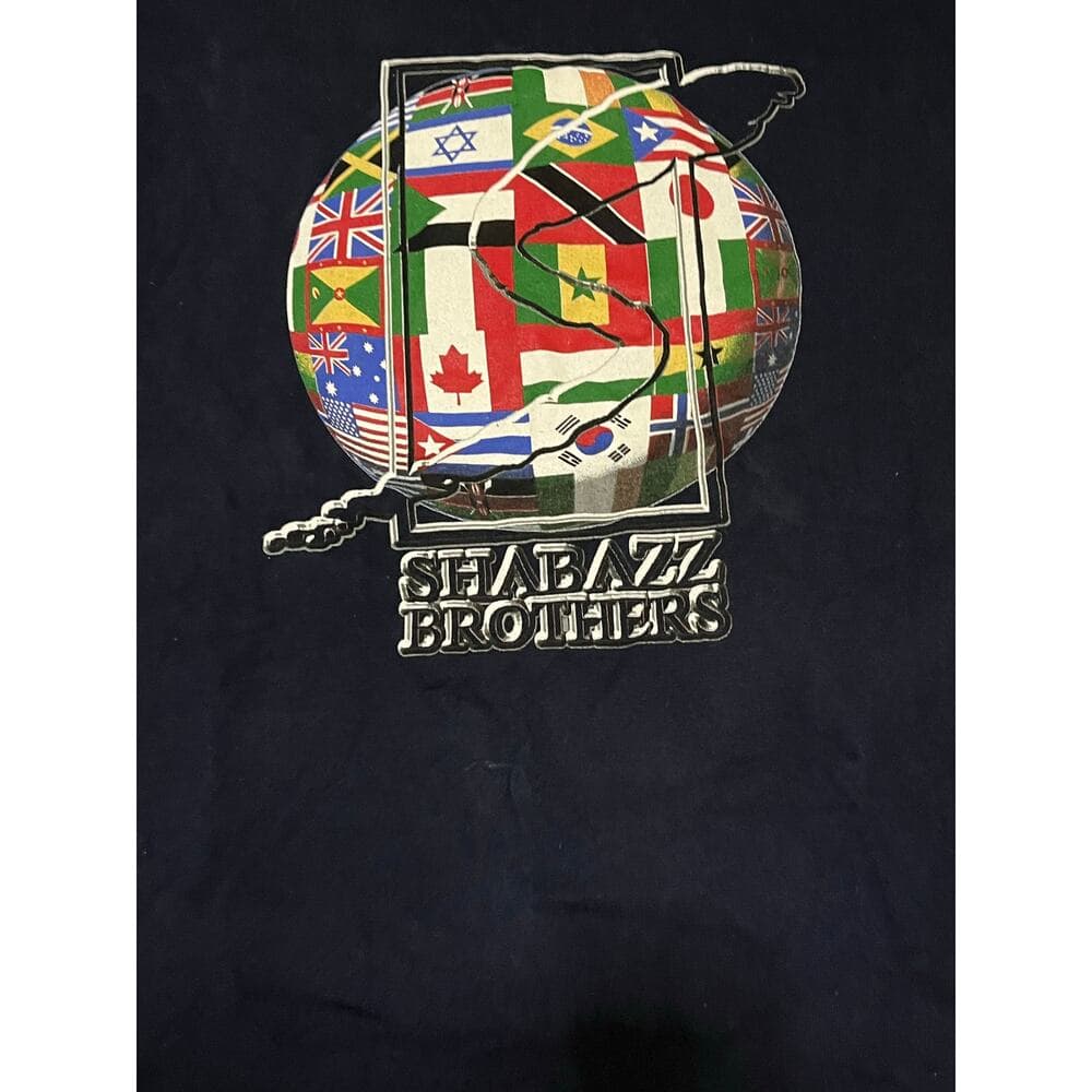 Shabaz Z Brothers Navy Men’s Long Sleeve Size X-Large