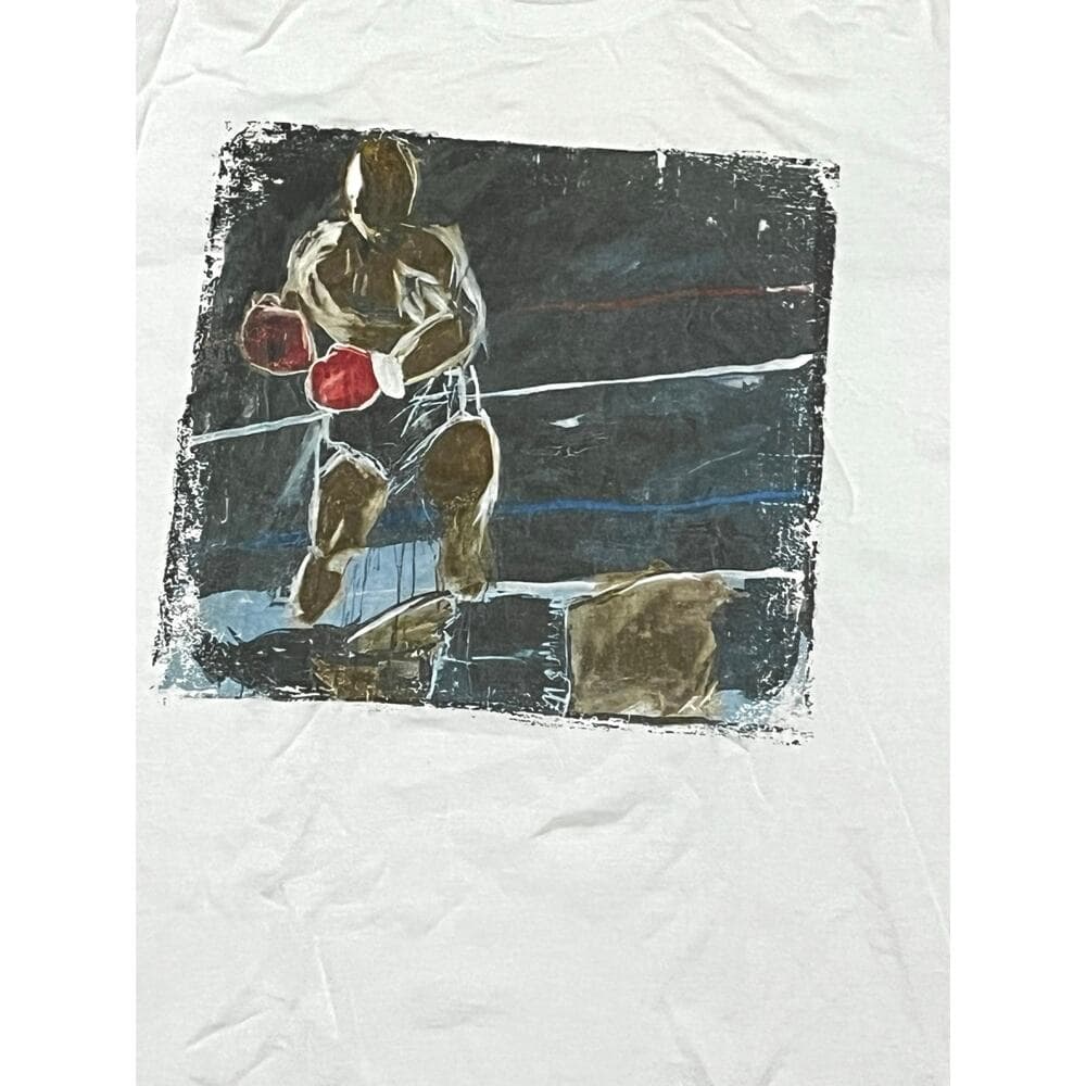 Rich Cotton White Men’s T-Shirt Size X-Large