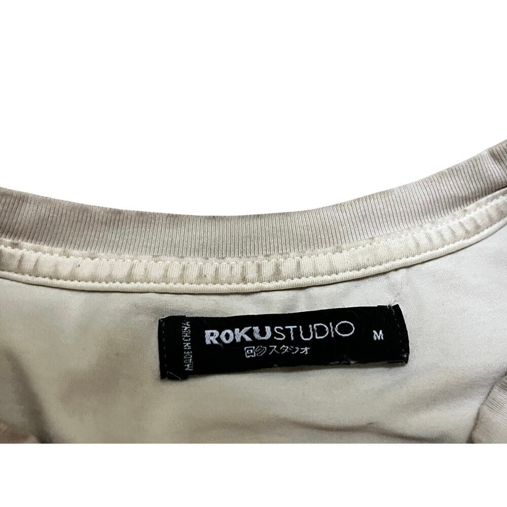 Ruko Studio Bad Habits Cream T-Shirt Size Medium - Thumbnail 2