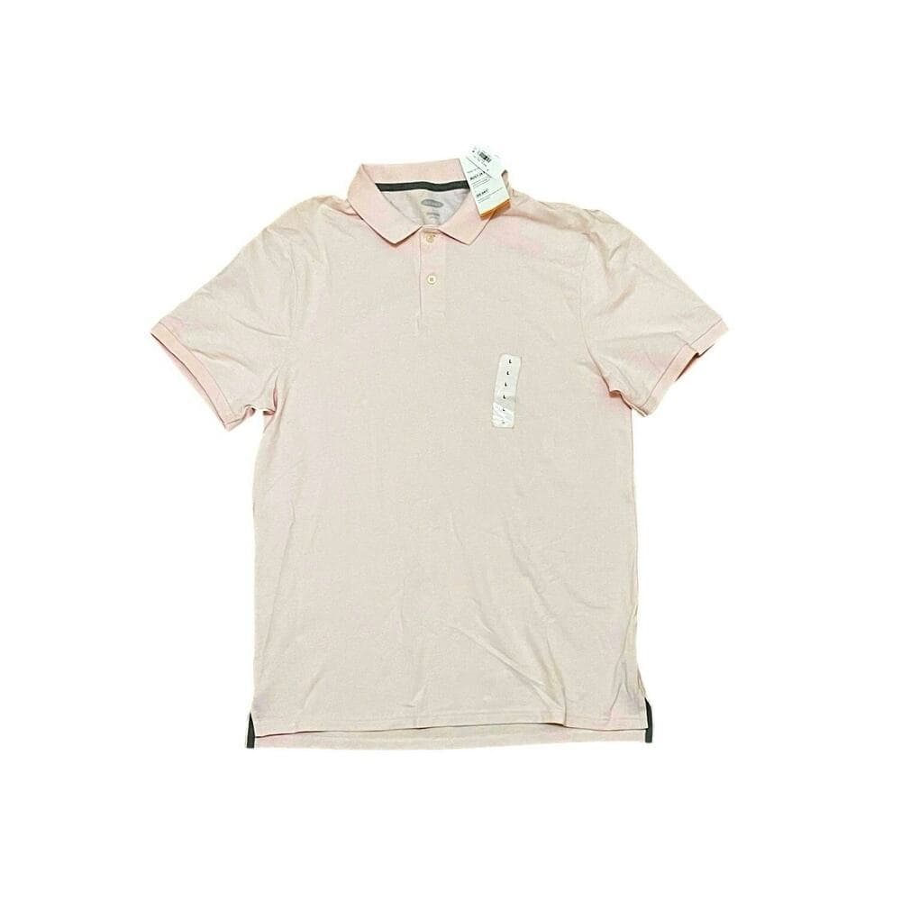 Old Navy Pink Men’s Coller Shirt Size Large Brand New Size Large - Thumbnail 6