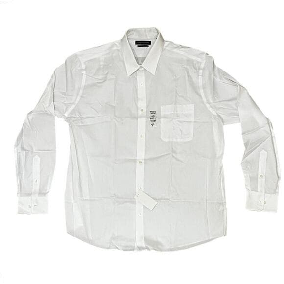 Tommy Hilfiger White Button Down Men’s Shirt Brand New With Tags Size XL - Thumbnail 7