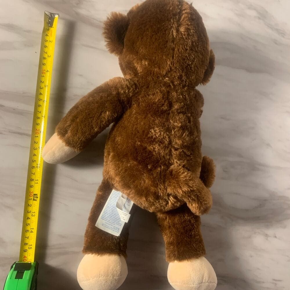 Build A Bear B.A.B Workshop Plush Brown & Tan Monkey 18" Stuffed Animal Toy GUC - Thumbnail 3