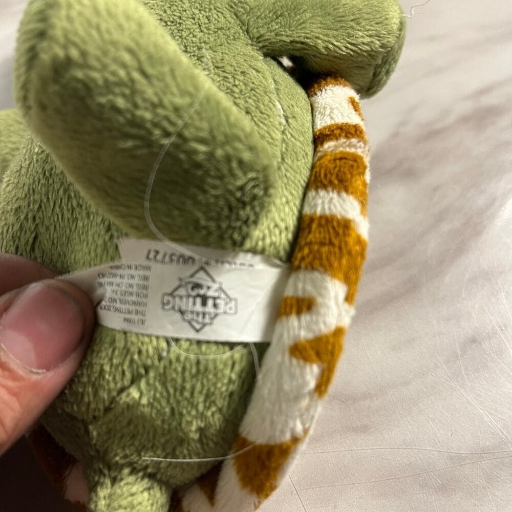 The Petting Zoo Sea Turtle Stuffed Animal, - Thumbnail 3
