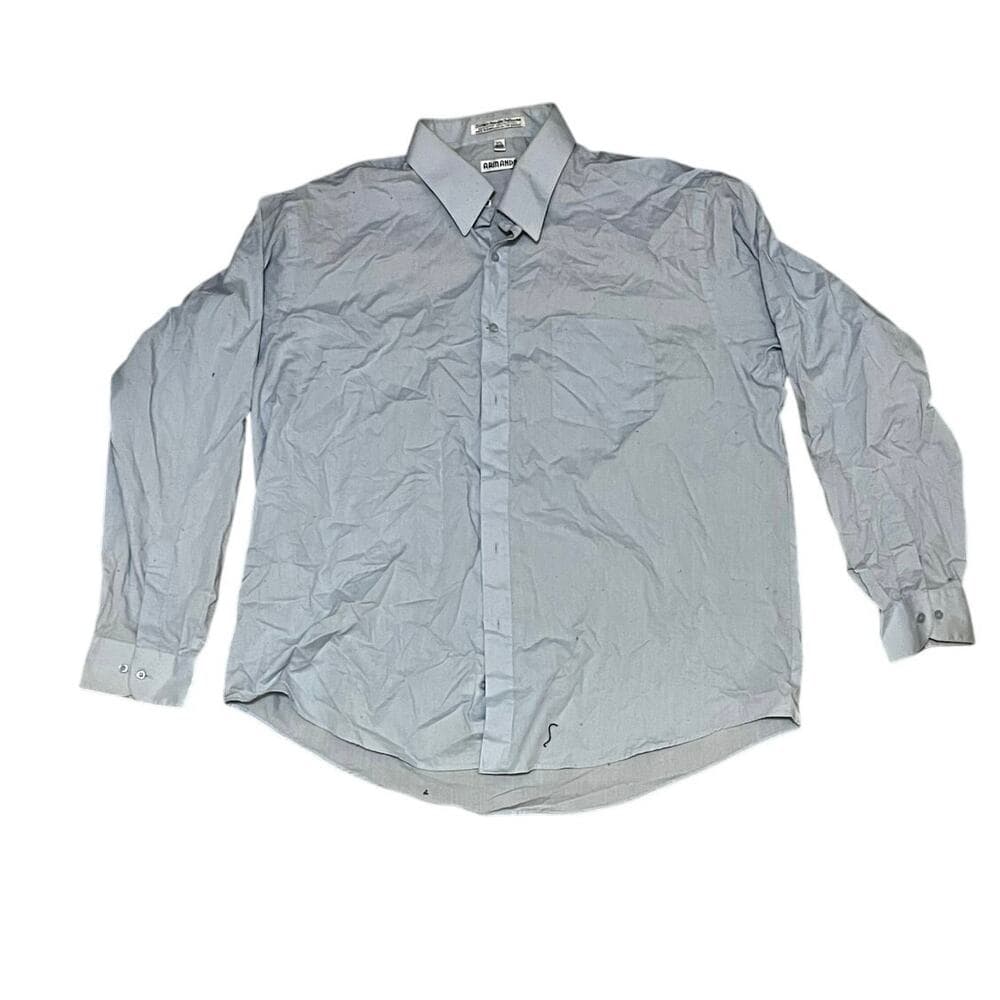 Armando Men’s Blue Button Down Size Large - Thumbnail 3