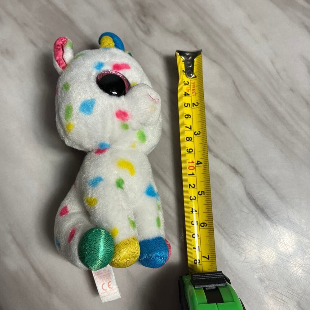 Ty Beanie MULTICOLOR UNICORN MEDIUM Stuff Animal - Thumbnail 5