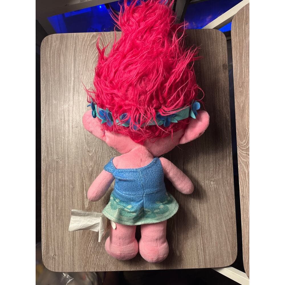 Dreamworks Trolls Poppy 24in Plush Pink Stuffed Animal - Thumbnail 2