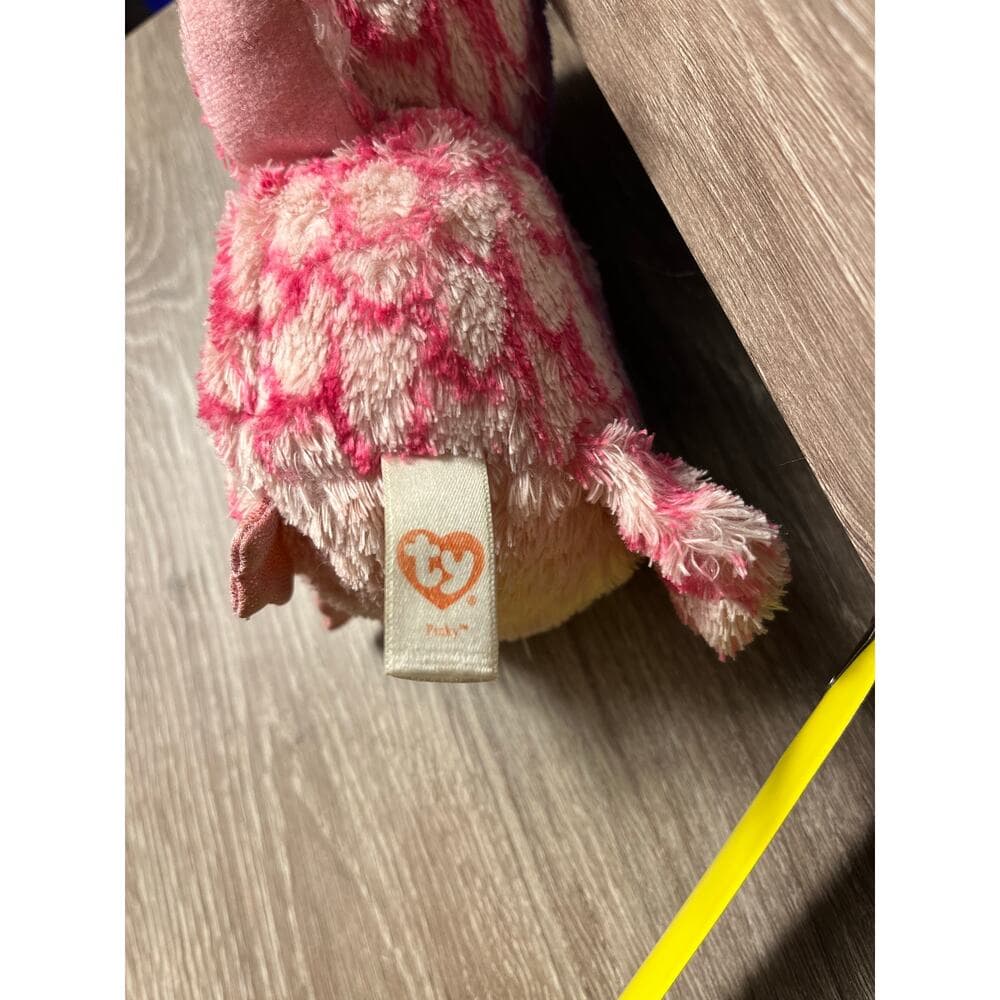 Ty Beanie Boo Pinky the Owl - Thumbnail 4