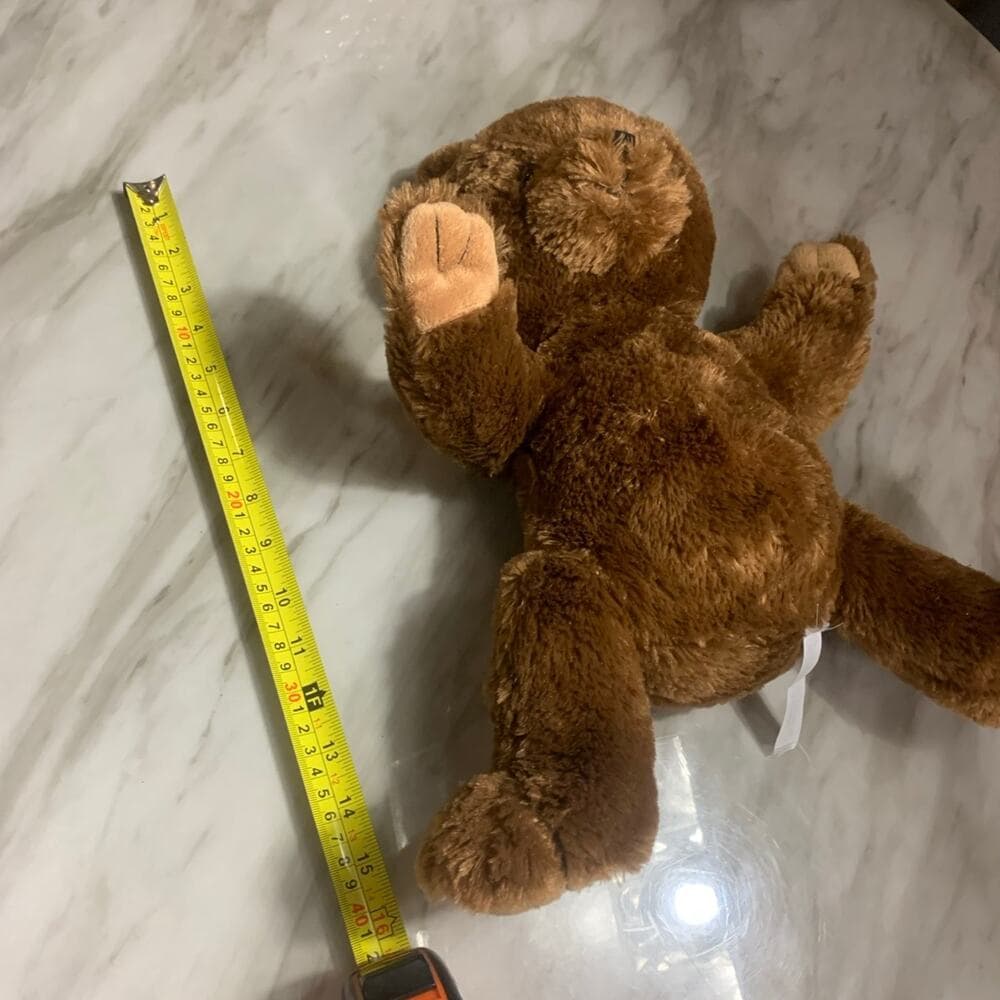 Vintage Commonwealth Brown Teddy Bear Stuffed Plush 13” - Thumbnail 2