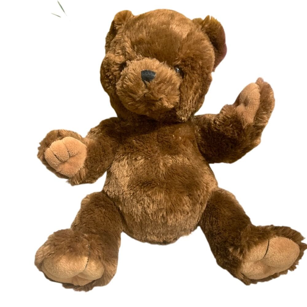 Vintage Commonwealth Brown Teddy Bear Stuffed Plush 13” - Thumbnail 5