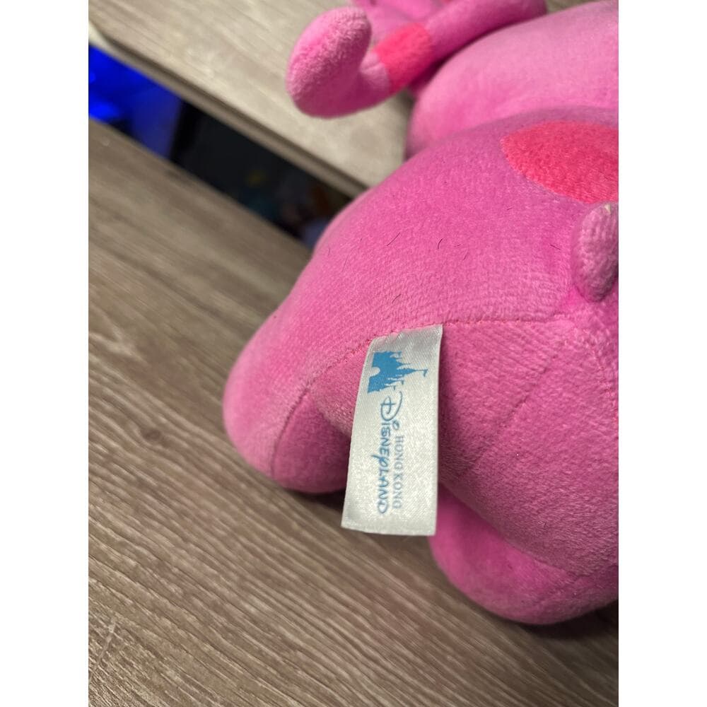 Disney Stuff Animal 10" Lilo & Stitch Hot Pink Stuffed Toy, Kawaii Style Doll - Thumbnail 2