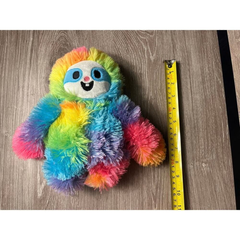 9” Colorful Stuff Animal - Thumbnail 2