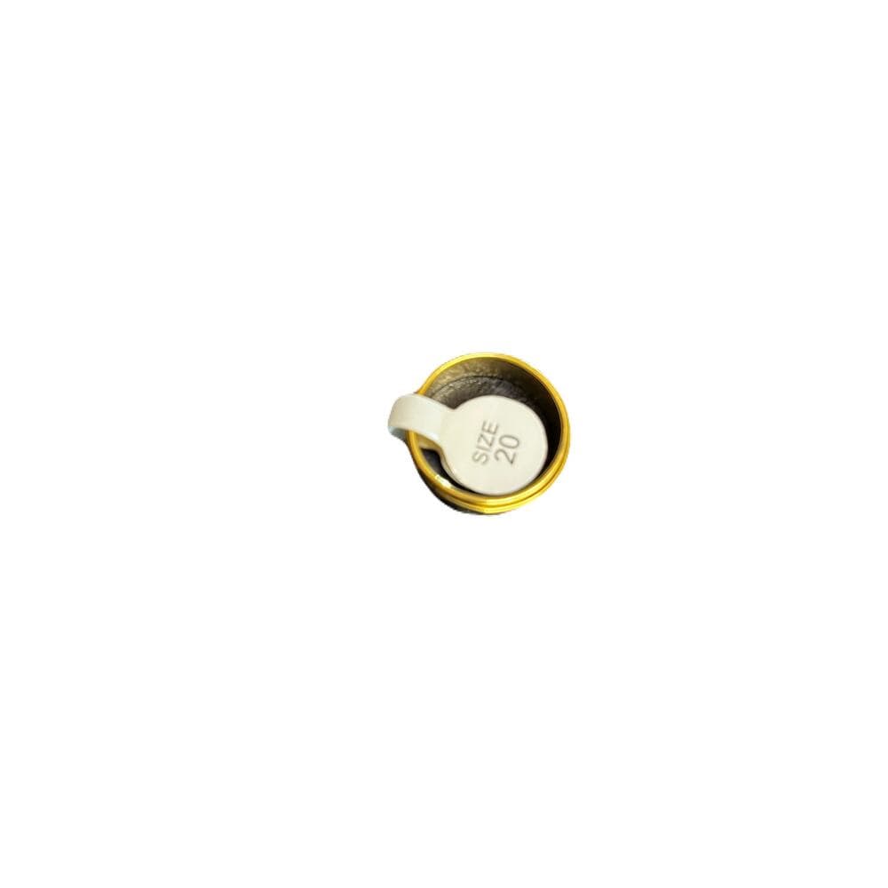 AA 12 Steps Spin Ring Stainless Steel Size 20 With Tags On It - Thumbnail 2