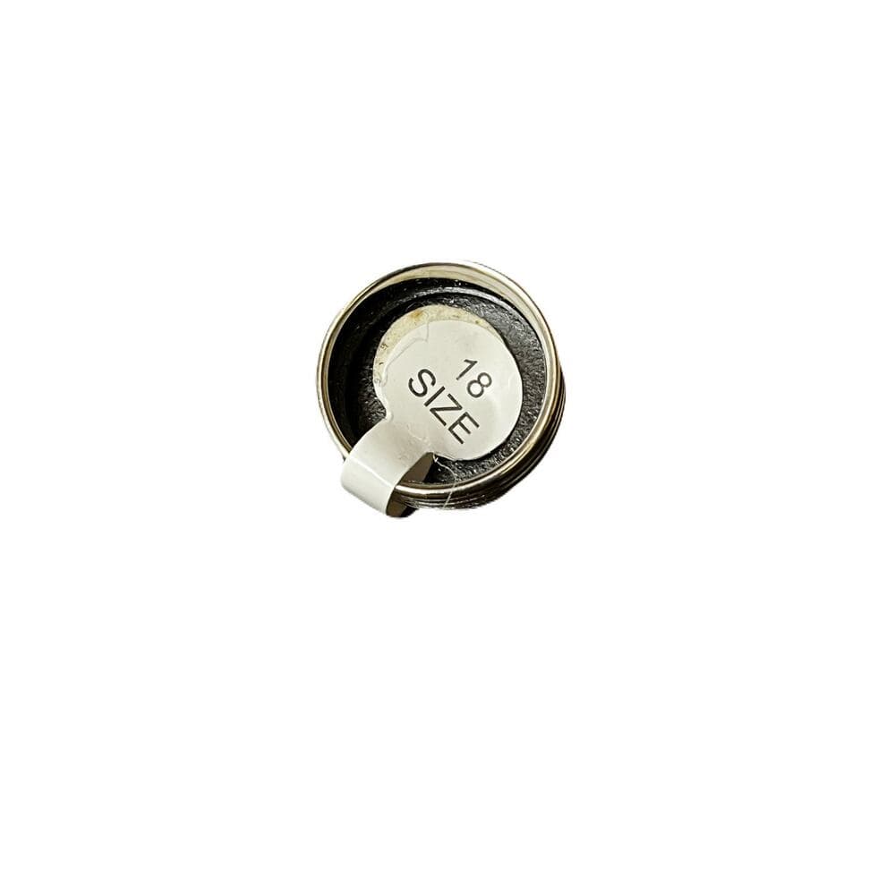 Sliver Stain steel Men’s Ring Plan Size 18 With New Tags - Thumbnail 2