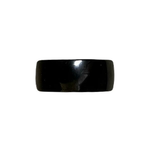 Solid Black Stainless Steel Men’s Ring Size 21 With Tags - Thumbnail 5