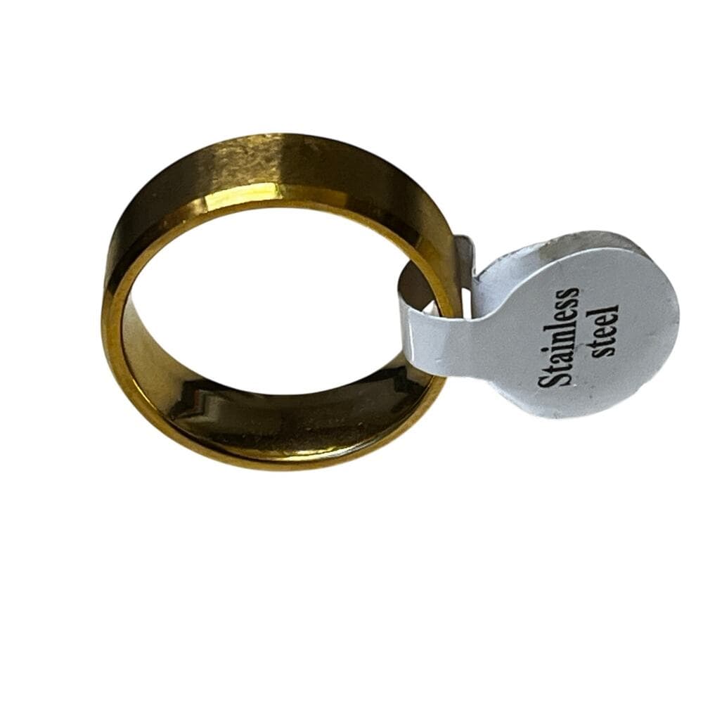 Gold Stainless Steel Brand New Size 21 With The Tag On It - Thumbnail 2