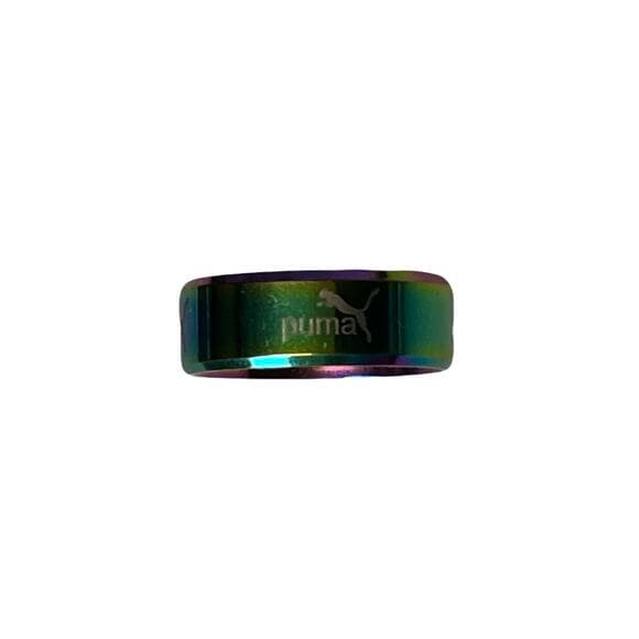 Puma Rainbow Stainless Steel Ring Size 20 - Thumbnail 5