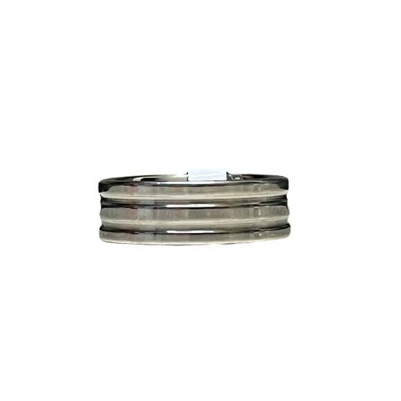 Solid Sliver Stainless Steel Men’s Ring Size 21 Brand New - Thumbnail 5