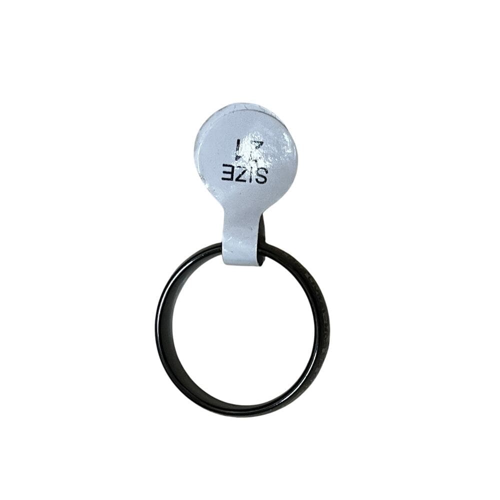 Holy Black Stainless Steel Ring Ring Size 21 With Tag - Thumbnail 2