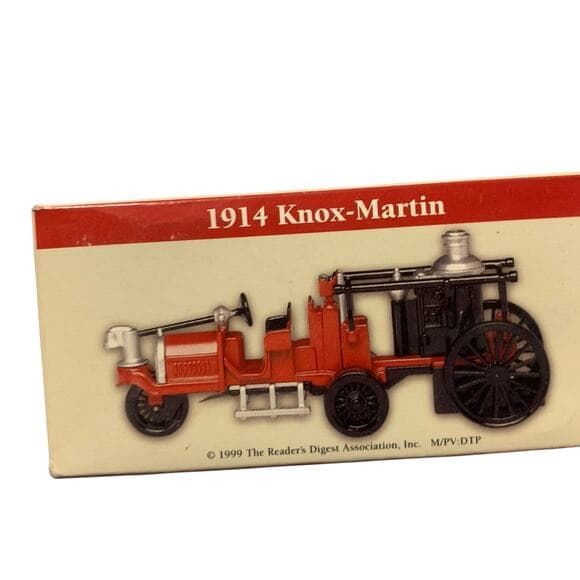 1914 Knox Martin Readers Digest Scale Model Collectable Fire Engine Truck - Thumbnail 4