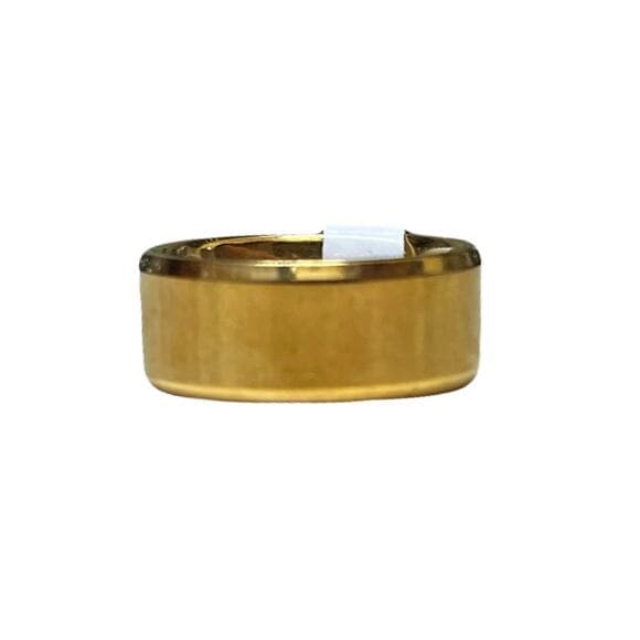 Gold Stainless Steel Men’s Ring Size 16 With Tag - Thumbnail 5