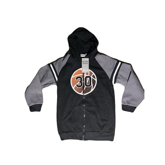 Victory League Kid’s Black Hoodie Size 14/16 - Thumbnail 4
