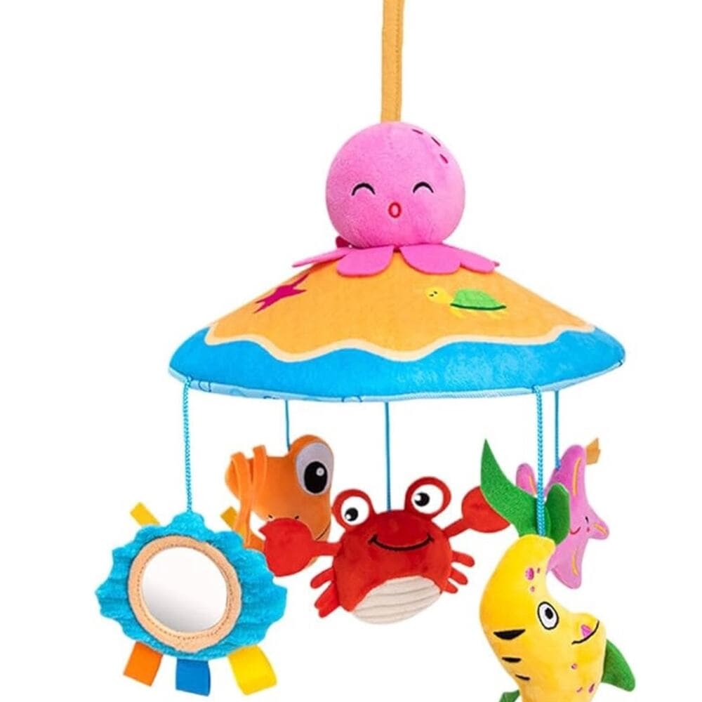Baby Mobile for Crib, Crib Mobile Toy - Baby Crib Toy Mobile Bell Hanger - Thumbnail 9