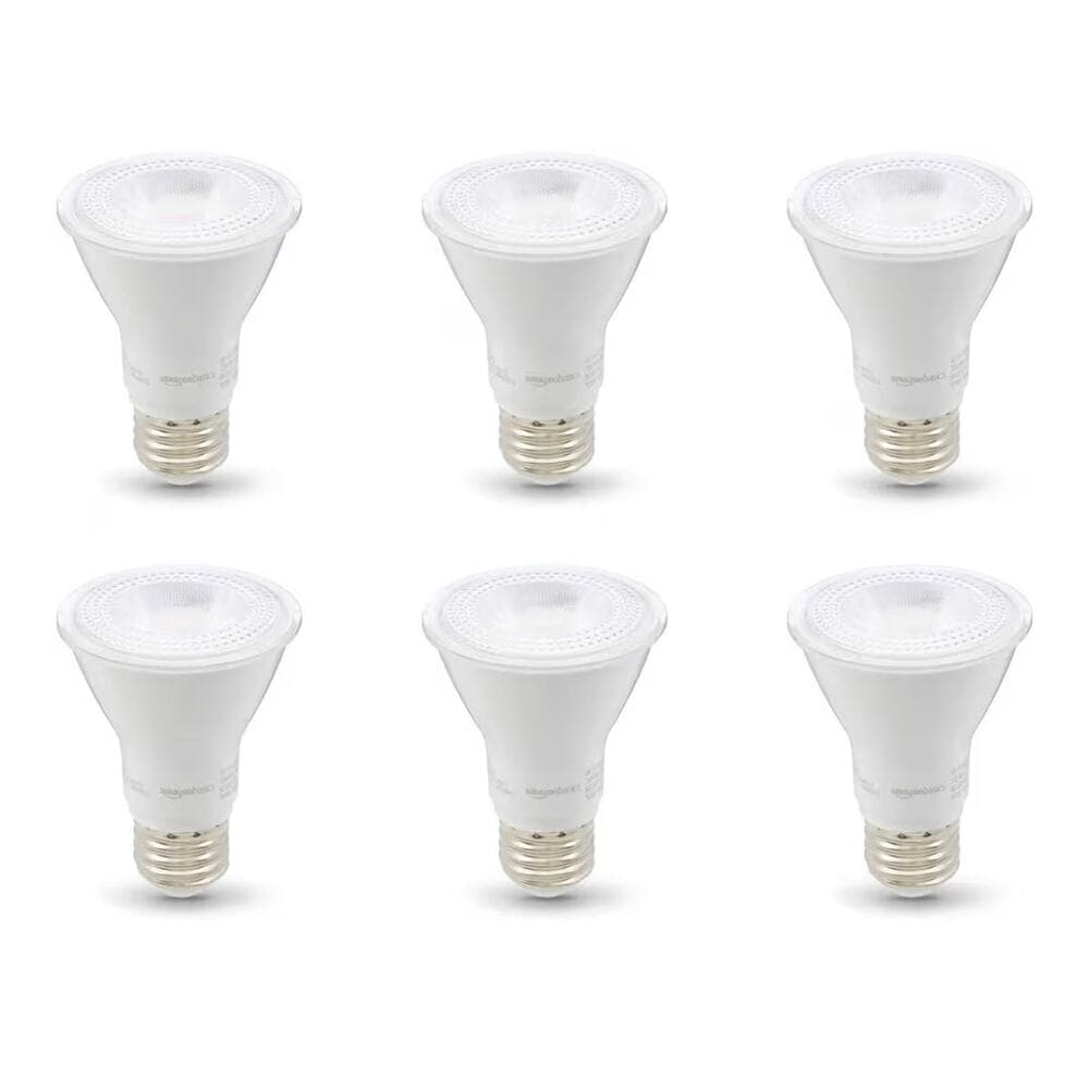 Amazon Basics PAR20 LED Light Bulb, 50 Watt Equivalent, 6 Pack - Thumbnail 6