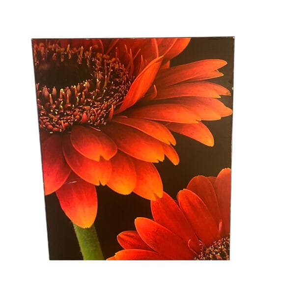 Red Flower painting - Thumbnail 3