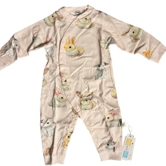 Pink Baby Onesie Size 9-12 Months - Thumbnail 4