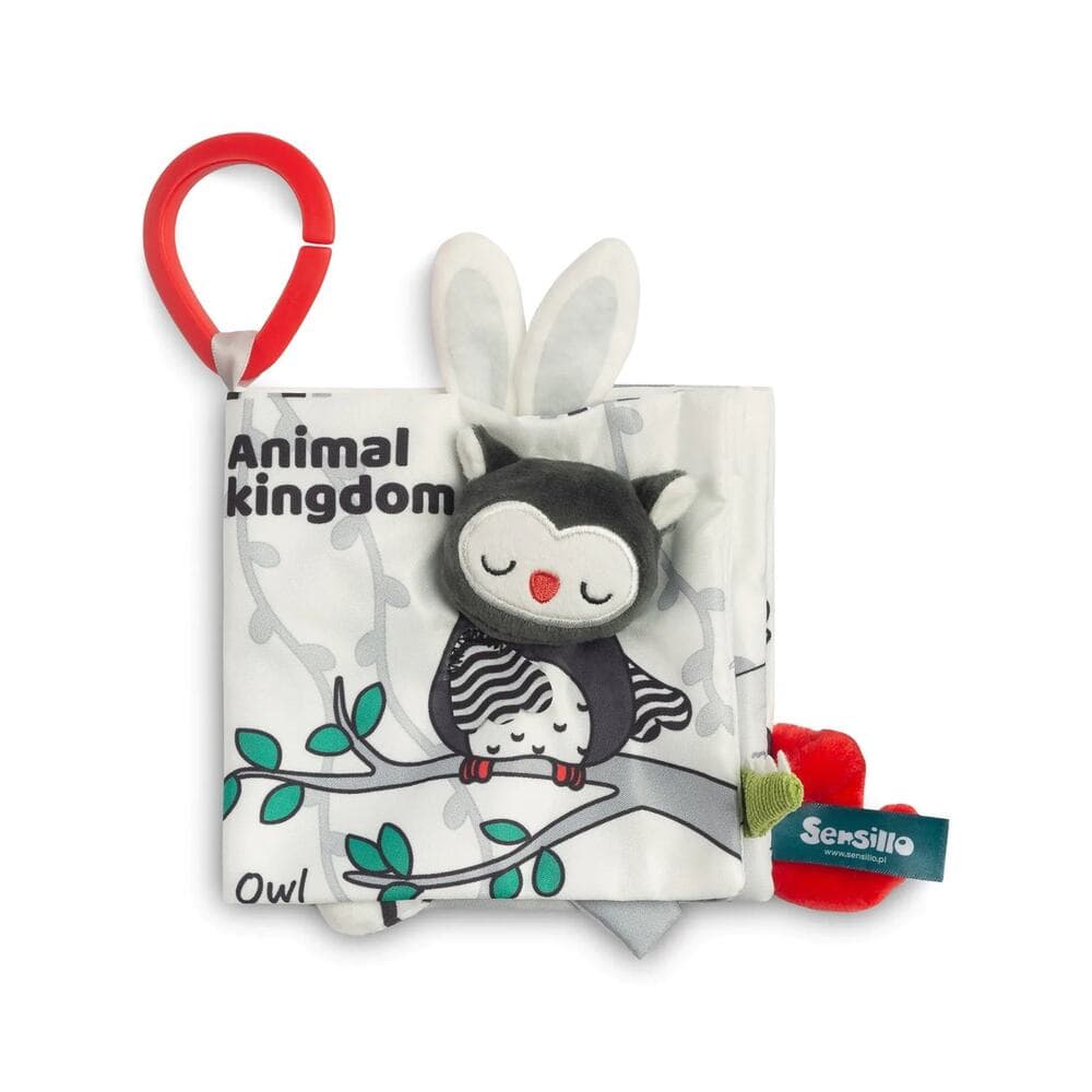 BLACK & WHITE TEXTILE BOOK OWL - Thumbnail 6